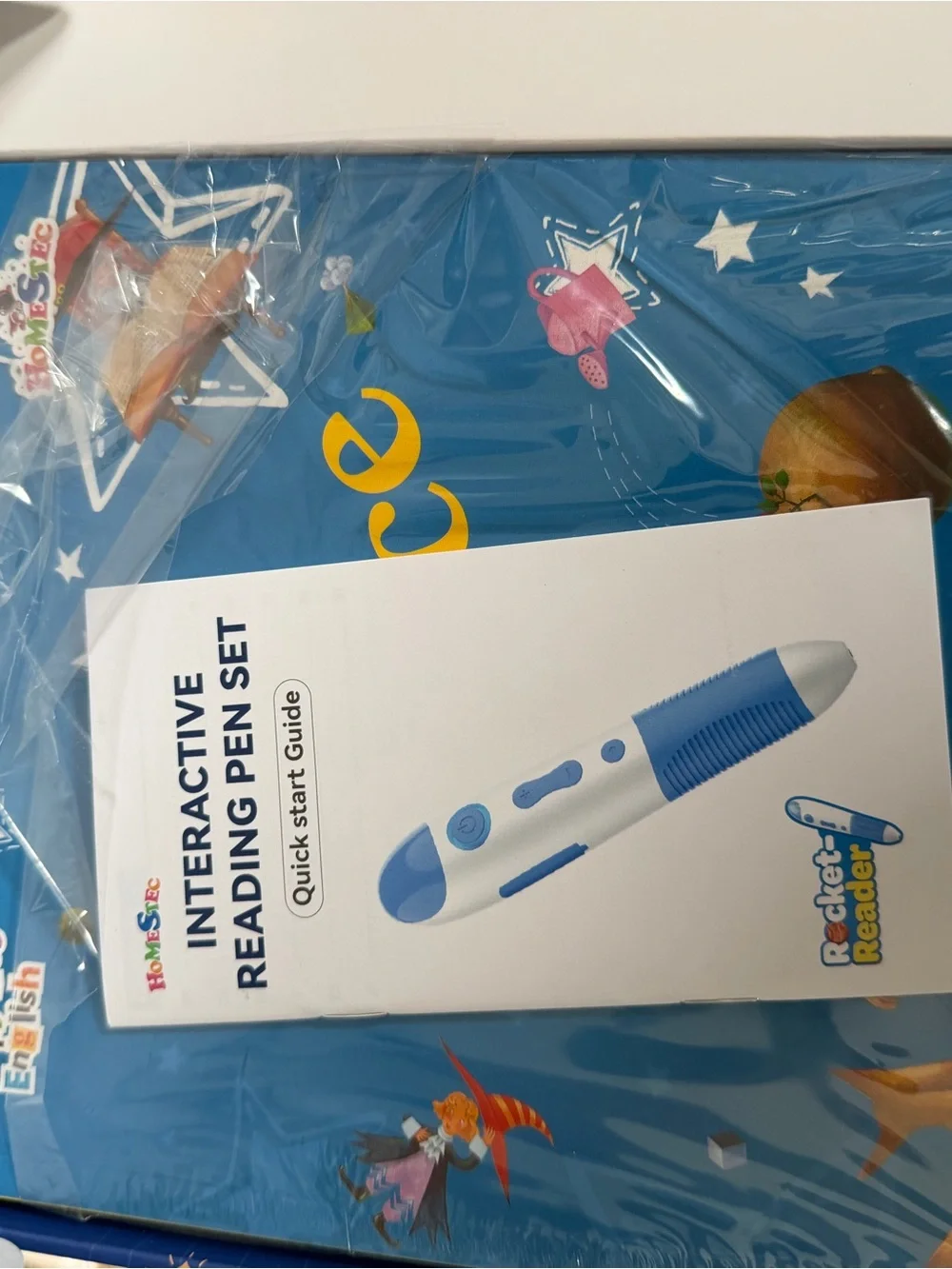 Interactive Audio Story Pen for Kids Ages 3–5 10 Storybooks
